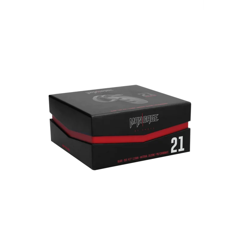 Model 21 - Κλουβί Πέους - Μαύρο - 11,5 Cm product.details.thumbnail 1