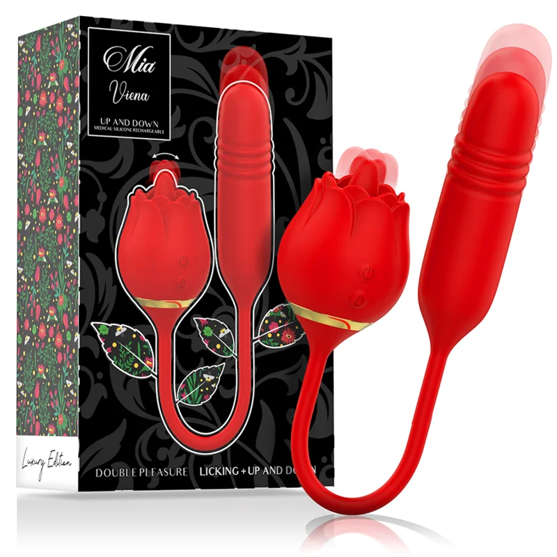 Vienna Double Pleasure - Licking Διεγέρτης με Up And Down Αναλική Διέγερση