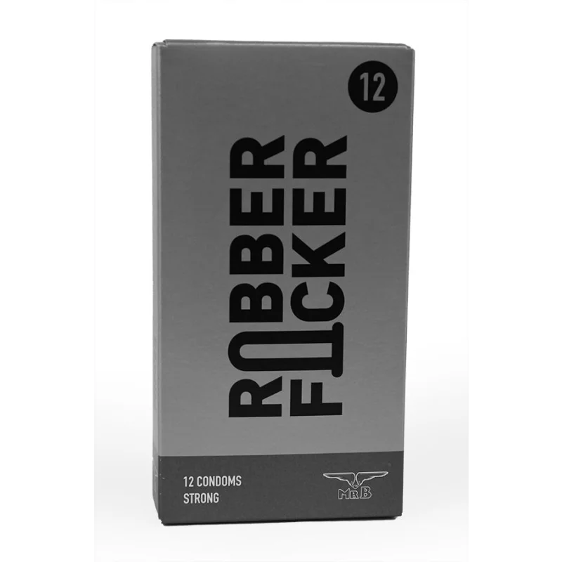 Rubberfucker - Extra Strong Condoms - 12 Pc