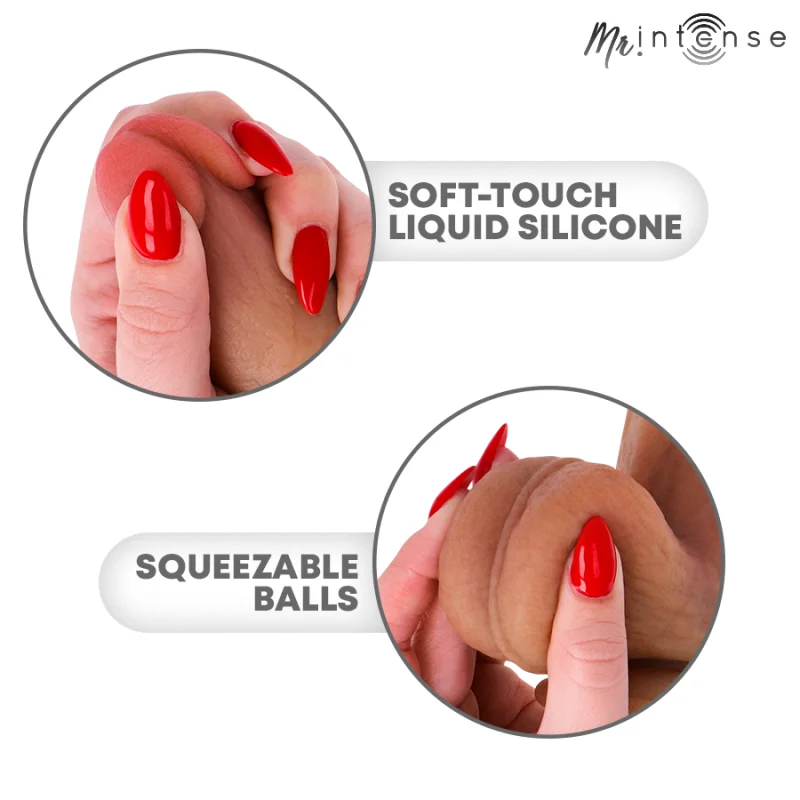 Bruce Xl - Realistic Silicone Dildo With Testicles - 25 Cm product.details.thumbnail 3