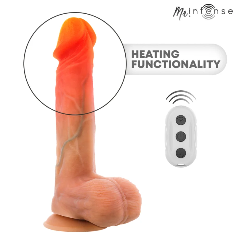 Logan - Realistic Vibrating Dildo With Thrusting Motion, Heating And Remote Control - 20 Cm product.details.thumbnail 3