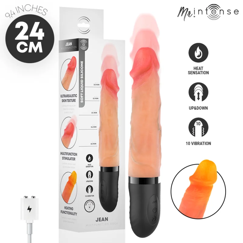 Jean - Up & Down Vibrator With Heating Function - 24 Cm product.details.thumbnail 1
