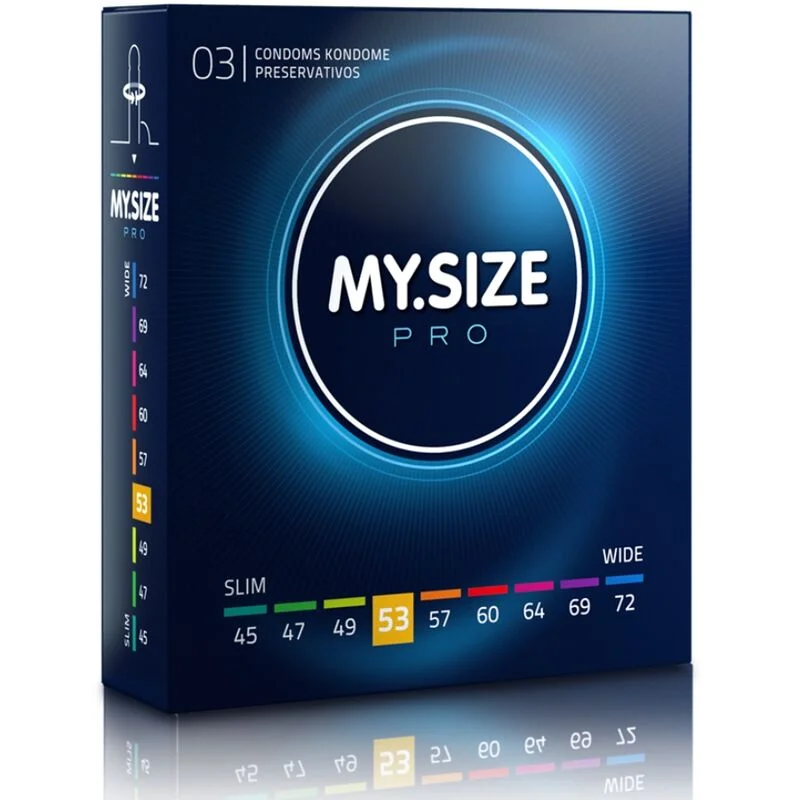 MY.SIZE PRO - Condoms 53mm - (3 units) - My Size Pro Related Products