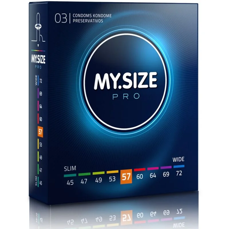 MY.SIZE PRO - Condoms 57mm - (3 units) - My Size Pro Related Products