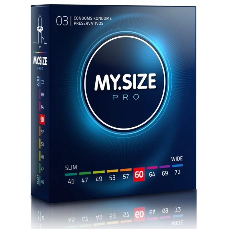 My.size Pro - Condoms 60mm - (3 Units) - My Size Pro Liquid Lust