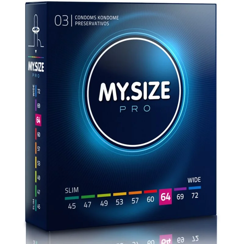 My.size Pro -condoms 64mm - (3 Units) - My Size Pro Liquid Lust