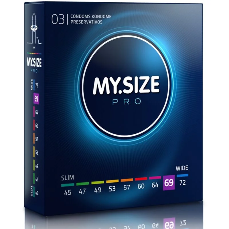 My.size Pro - Condoms 69mm - (3 Units) - My Size Pro Liquid Lust