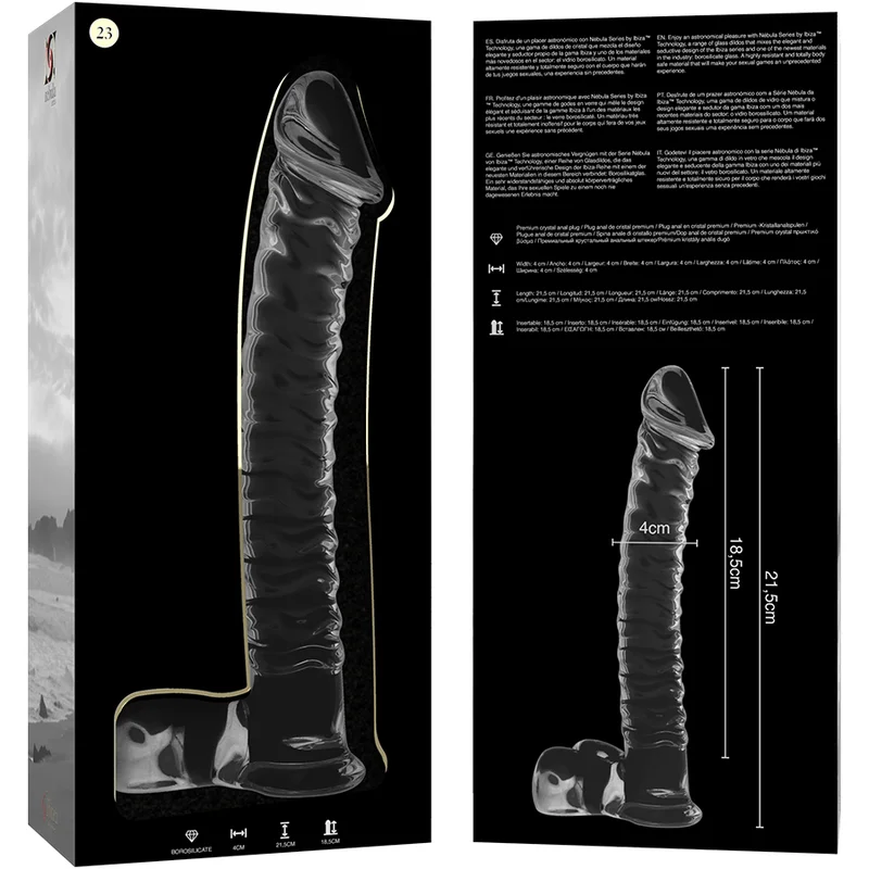 Model 23 - Glass Dildo - 22 Cm product.details.thumbnail 4