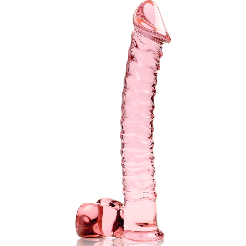 Model 23 - Glass Dildo - 22 Cm - Pink product.details.thumbnail 3