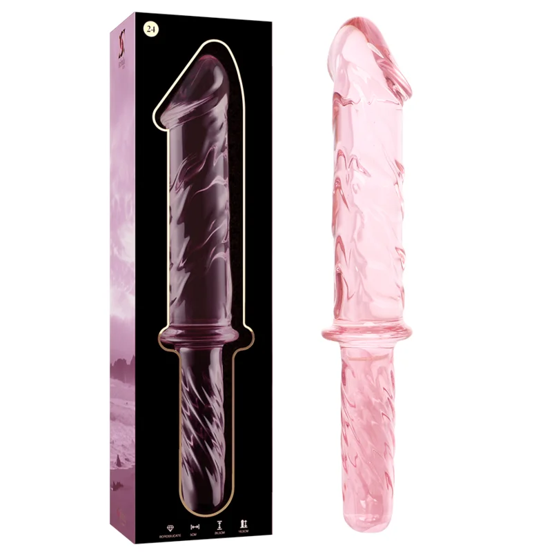 Model 24 - Glass Dildo - 29 Cm - Pink