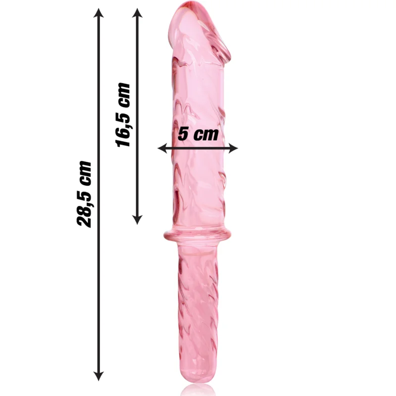 Model 24 - Glass Dildo - 29 Cm - Pink product.details.thumbnail 2