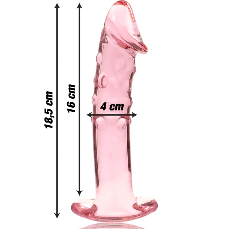 Model 19 - Glass Dildo 18 Cm - Pink product.details.thumbnail 2