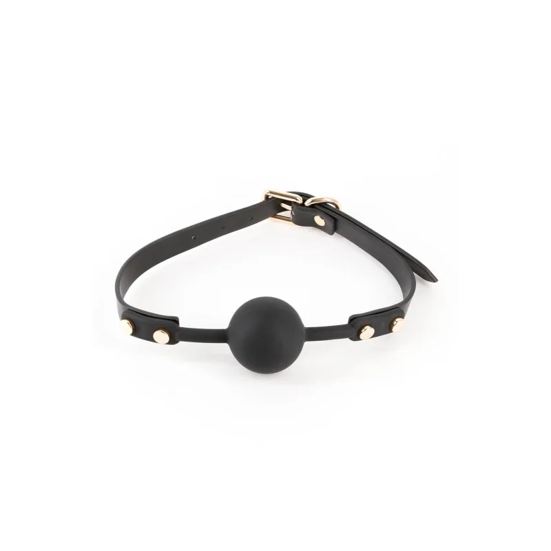 Fetish & Fashion – Janice – Φίμωτρο Μπάλας – Μαύρο - Ns Novelties Kink Lab