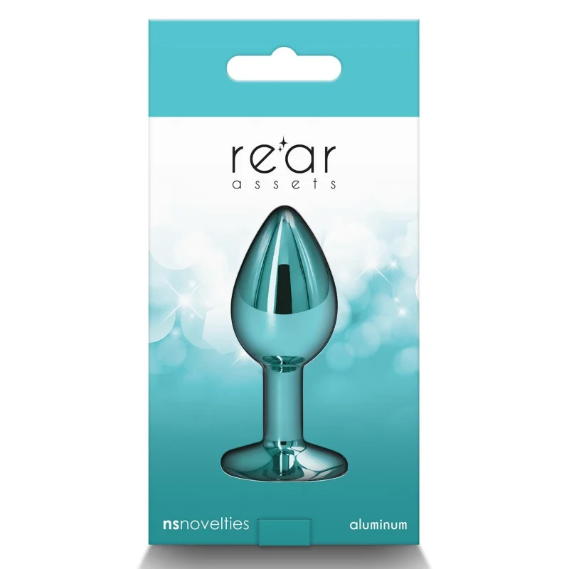 Rear Assets – Small Anal Plug – Teal product.details.thumbnail 2