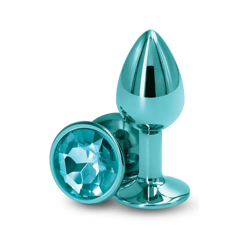 Rear Assets – Small Anal Plug – Teal - Ns Novelties Pleasure Gear