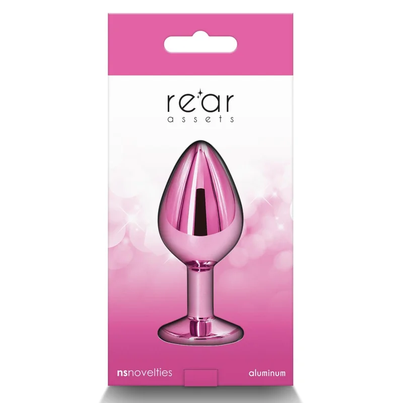 Rear Assets – Medium Anal Plug – Pink product.details.thumbnail 2