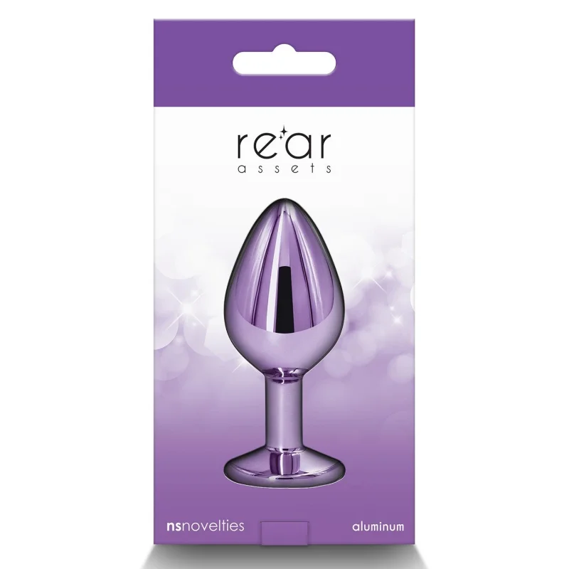 Rear Assets – Medium Anal Plug – Purple product.details.thumbnail 2