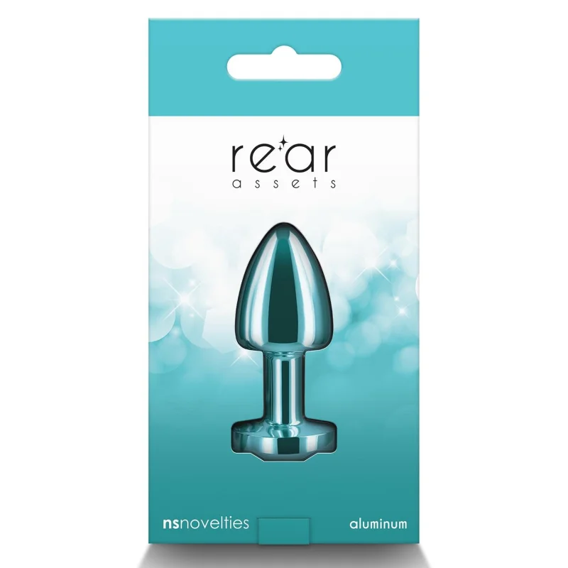 Rear Assets - Petite Anal Plug - Teal product.details.thumbnail 2