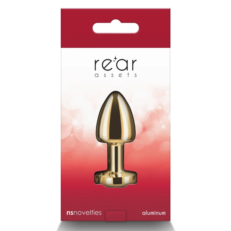 Rear Assets – Petite Anal Plug – Gold Red product.details.thumbnail 2