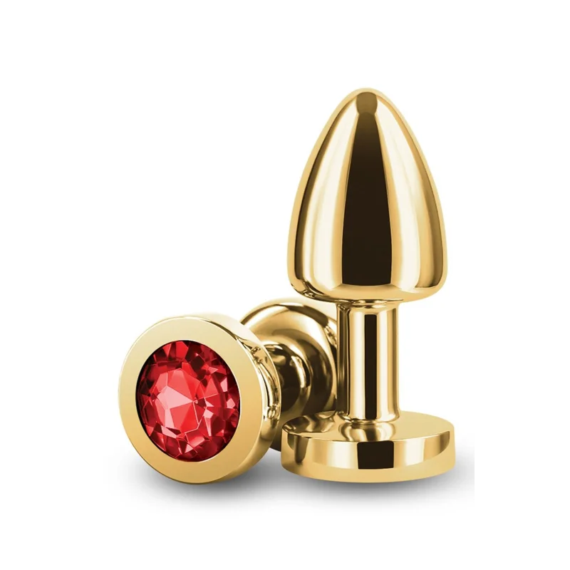 Rear Assets – Petite Anal Plug – Gold Red - Ns Novelties Pleasure Gear