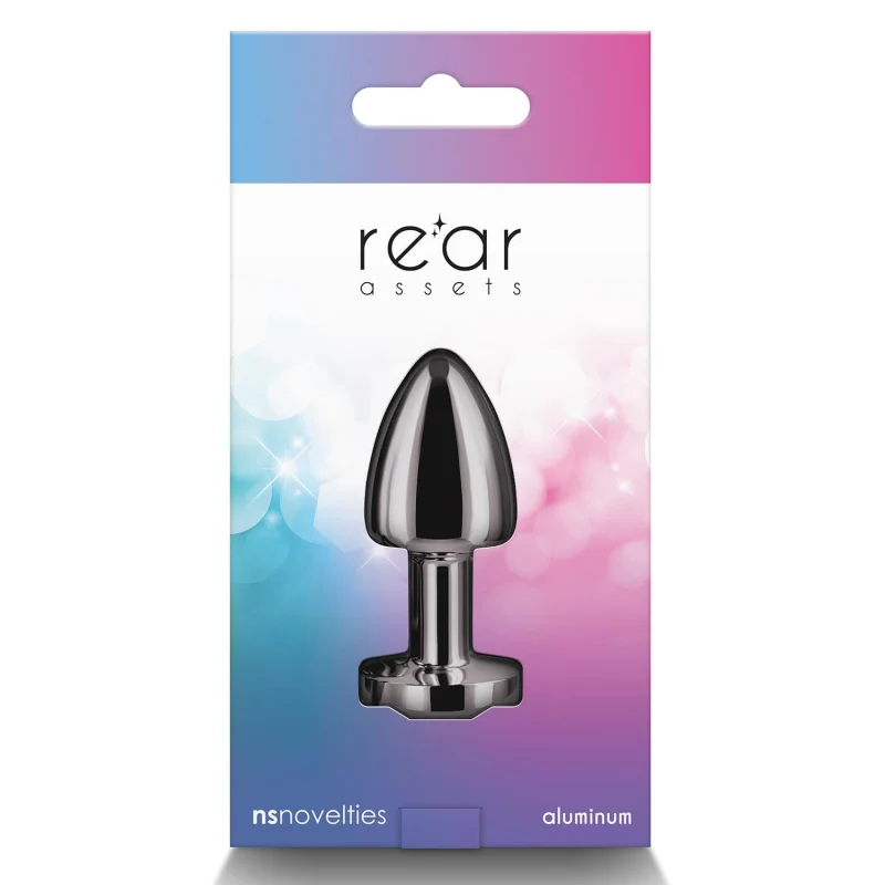 Rear Assets – Petite Anal Plug – Gunmetal Rainbow product.details.thumbnail 2