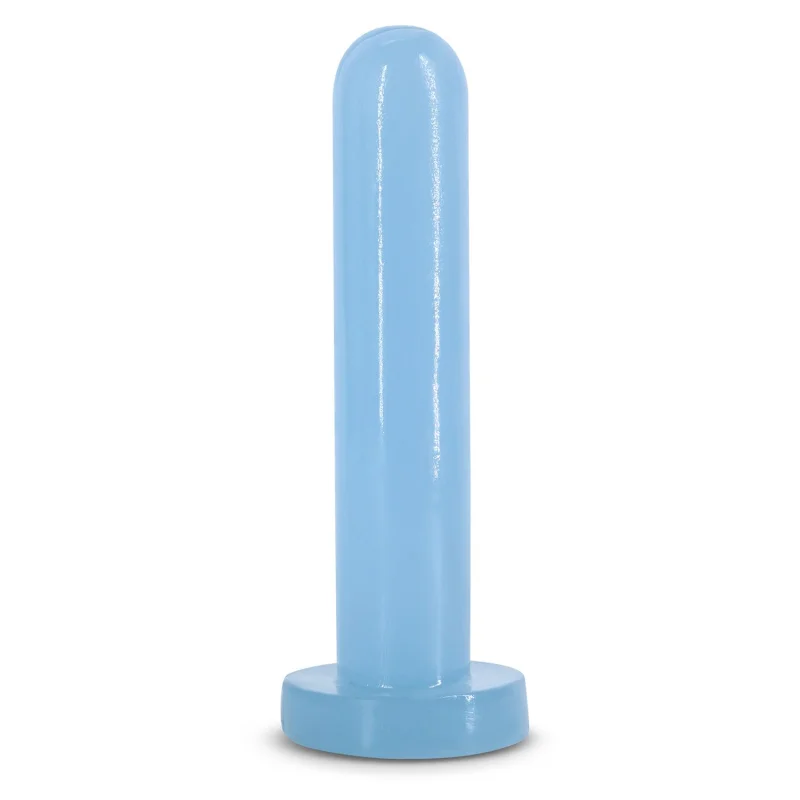 Firefly Thrill - Glow In The Dark Suction Cup Dildo - Blue - 16 Cm - Ns Novelties Realistic Dildos