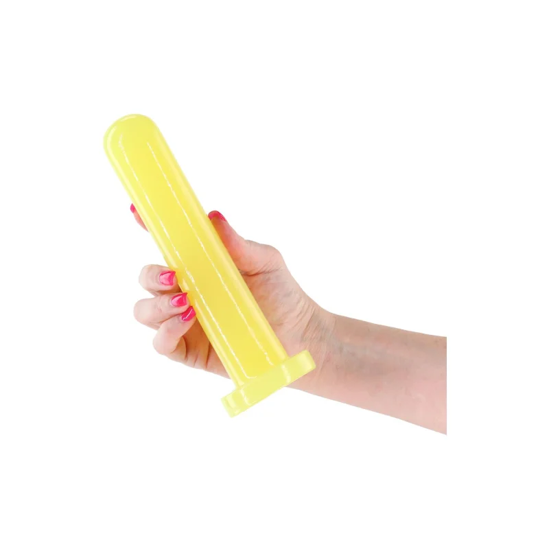 Firefly Thrill - Glow In The Dark Suction Cup Dildo - Yellow - 20 Cm product.details.thumbnail 1
