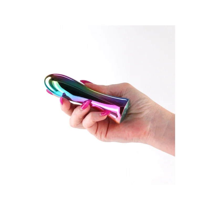 Shimmer - Δονητής Αλουμινίου Επαναφορτιζόμενος - Metallic Multicolor