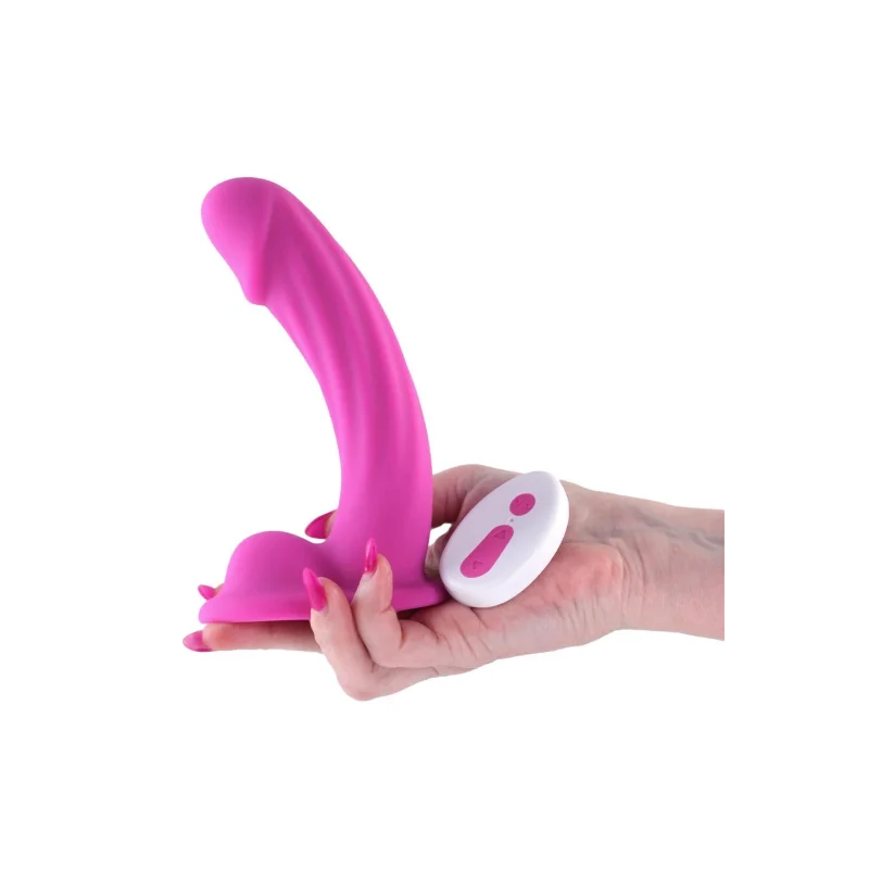 Curved Colours - Ομοίωμα με Δόνηση και Τηλεχειριστήριο - 16 Cm - Ροζ