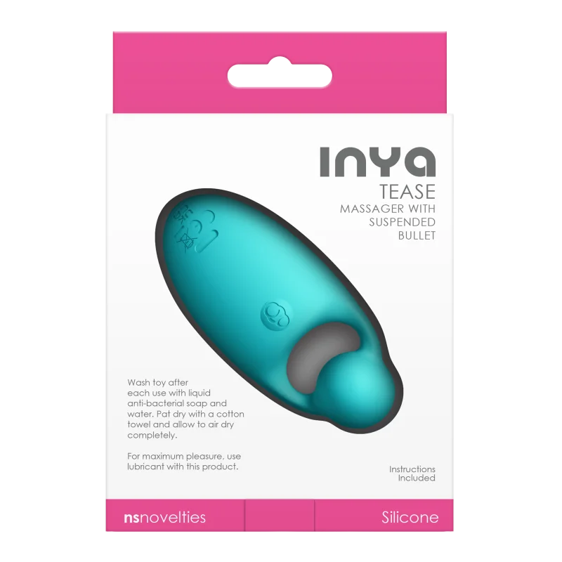 Inya Tease - Suspended Bullet Mini Massager - Teal product.details.thumbnail 2