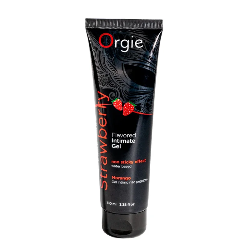 Lube Tube Strawberry - Water-based Lubricant - 100 ml - Orgie Related Products