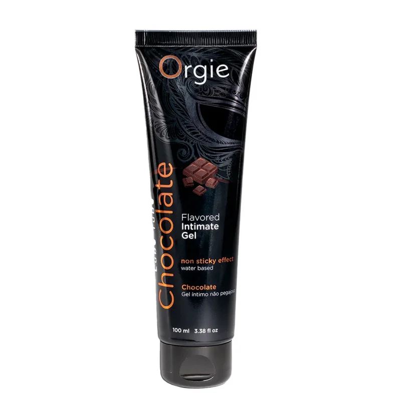 Lube Tube Chocolate - Edible Water-based Lubricant - 100 ml - Orgie Related Products