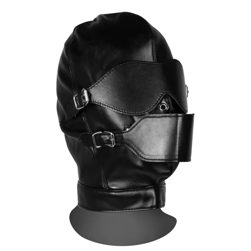 Μάσκα Blindfold με Φίμωτρο Μπάλας - Ouch! By Shots Kink Lab