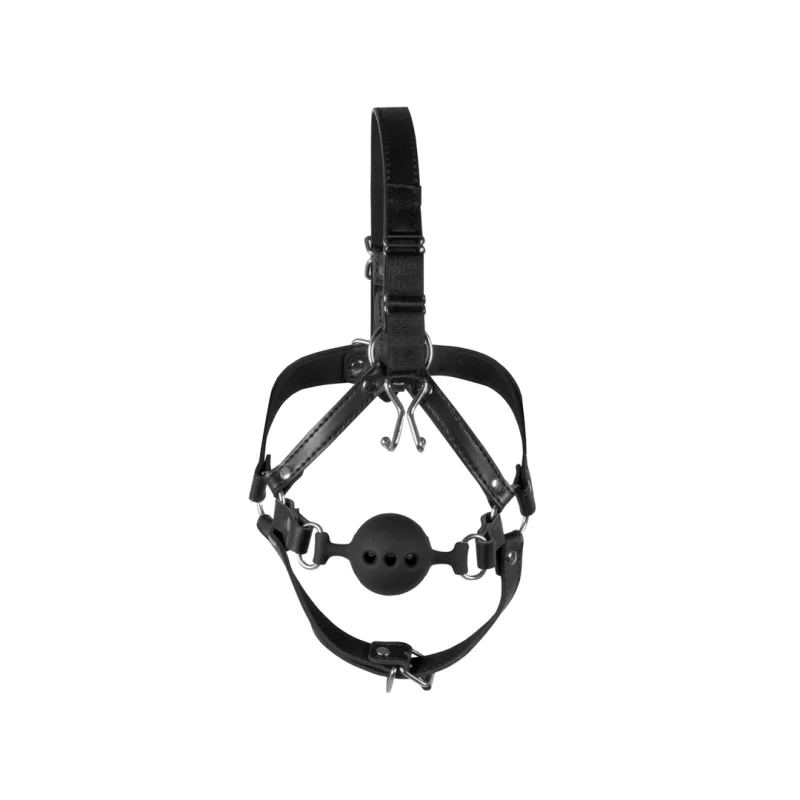 Head Harness με Φίμωτρο Μπάλας και Γάντζους Μύτης product.details.thumbnail 4