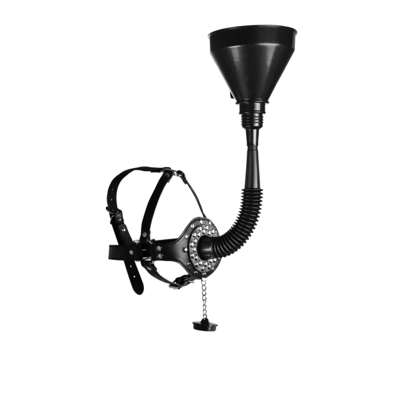 Head Harness με Open Mouth Φίμωτρο και Χωνί product.details.thumbnail 3