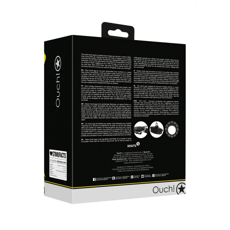 Φίμωτρο Open Mouth με Αποσπώμενο Stopper product.details.thumbnail 2