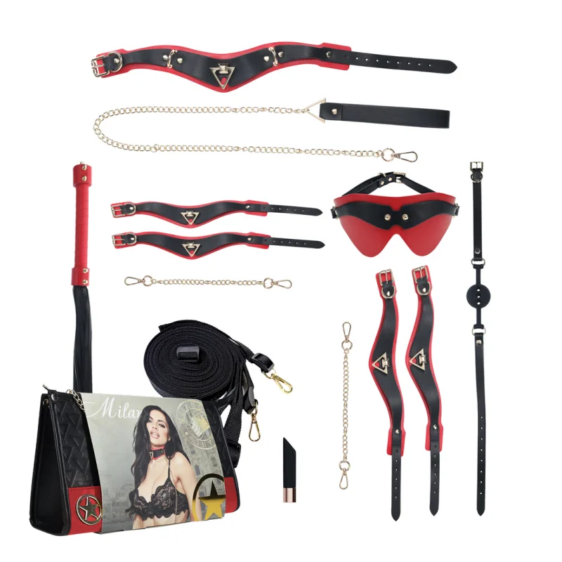 Milan Collection - Bondage Kit με Τσάντα - Ouch! By Shots Kink Lab