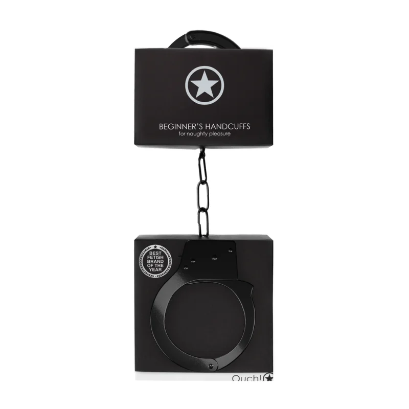 Beginner's Handcuffs - Χειροπέδες για Αρχάριους - Μαύρο product.details.thumbnail 1