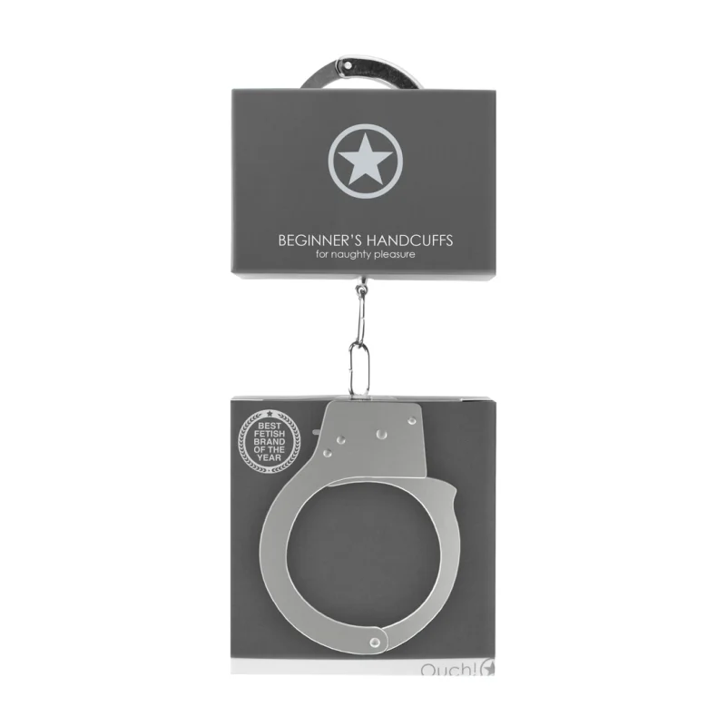 Beginner's Handcuffs - Χειροπέδες για Αρχάριους - Ασημί product.details.thumbnail 1