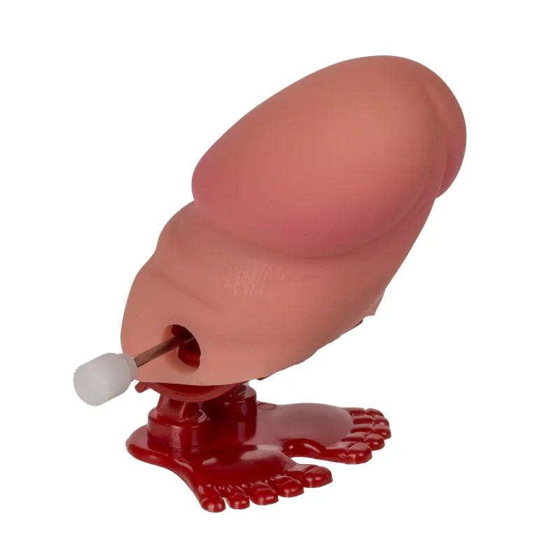 Jumping Wind Up Penis Toy - Αστείο Παιχνίδι Με Κουρδιστή Μηχανή
