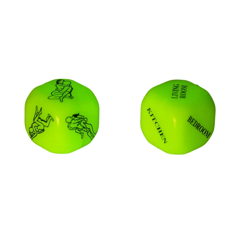 Glow In The Dark Love Dice Kamasutra Set - Ζάρια Έρωτα για Ζευγάρια product.details.thumbnail 2