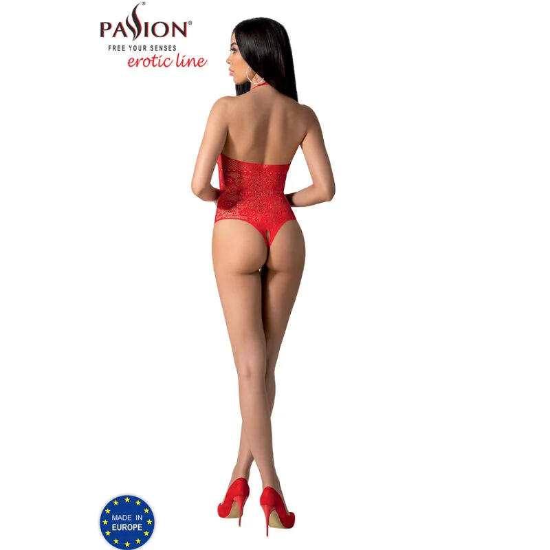 Red Fishnet Bodystocking - Red (one Size) - Scs0226 product.details.thumbnail 3