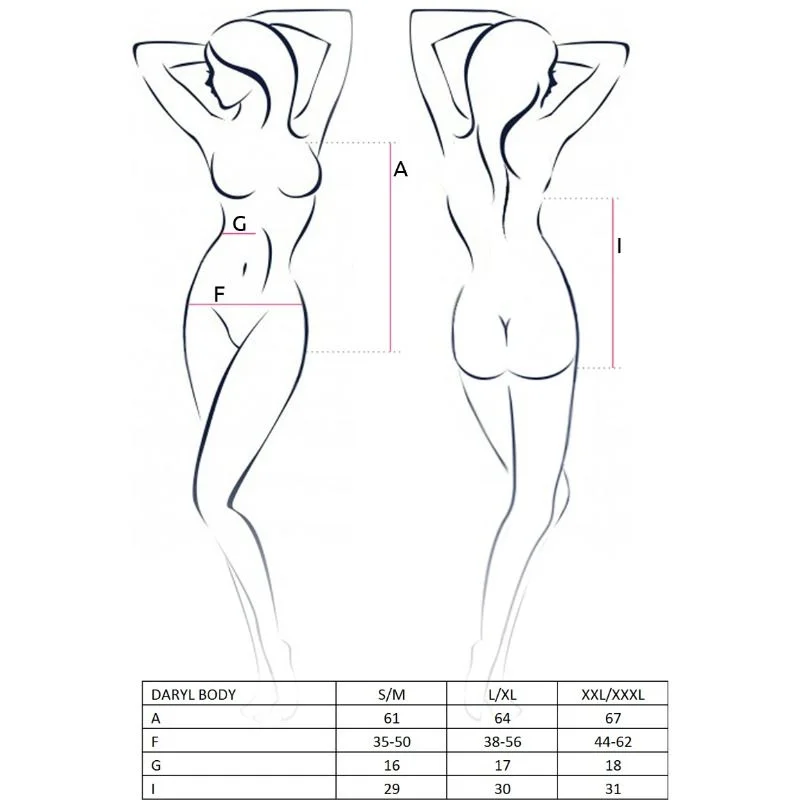 Daryl Teddy - Αισθησιακό Γυναικείο Κορμάκι - L/xl product.details.thumbnail 2