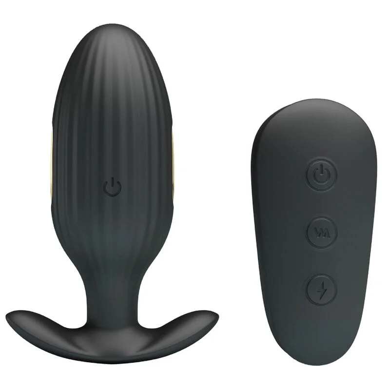 Kelly - Vibrating Anal Plug With Electro Stimulation product.details.thumbnail 3