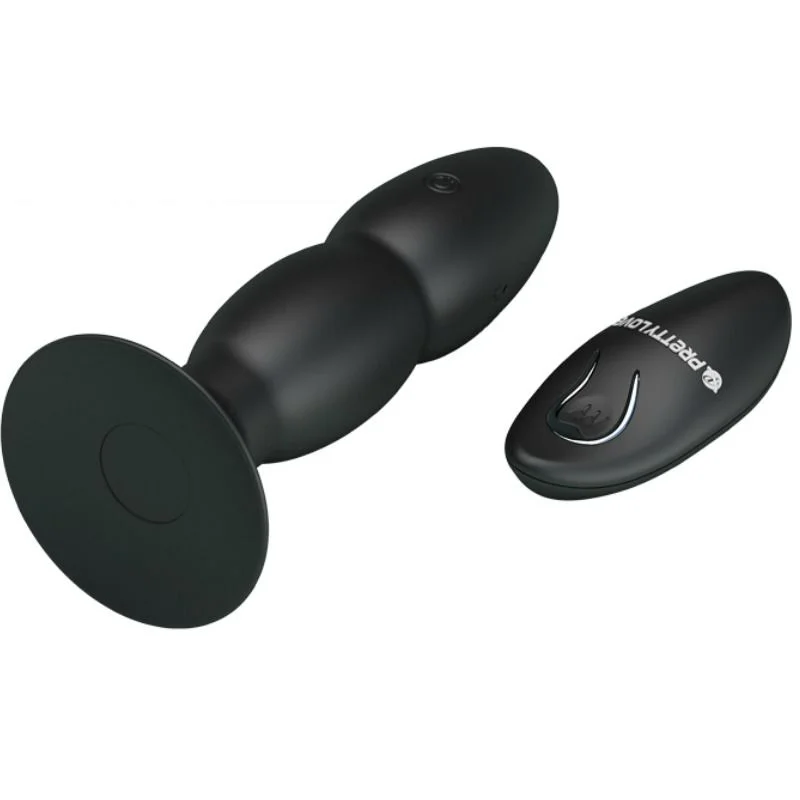 Vibrating & Rotating Anal Plug With Remote Control product.details.thumbnail 3