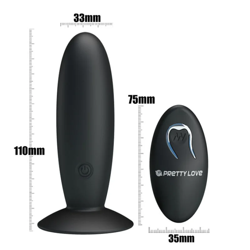 Vibrating Anal Plug With Remote Control product.details.thumbnail 2