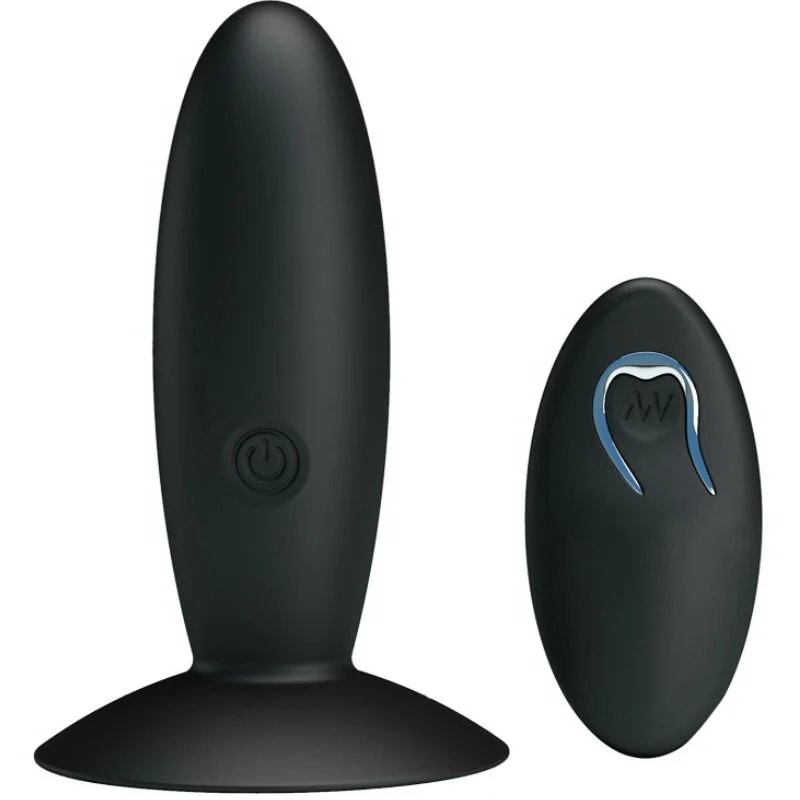 Vibrating Anal Plug With Remote Control