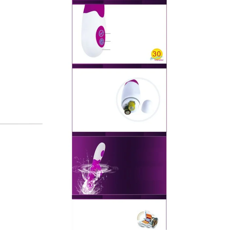 Flirtation Snappy - Δονούμενο Rabbit Διπλής Διέγερσης - Μωβ product.details.thumbnail 3