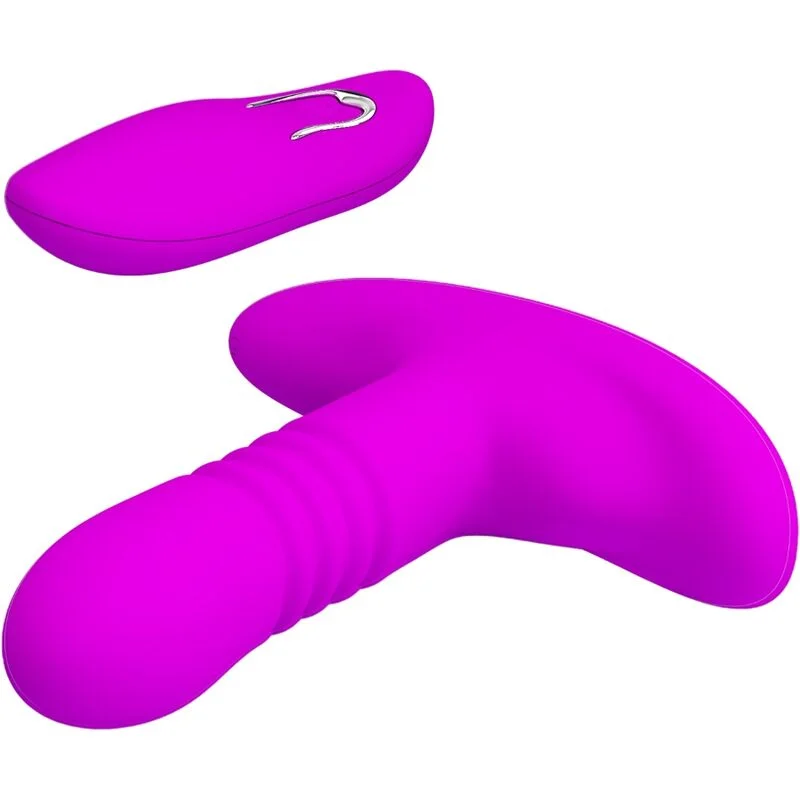 Heather - Vibrating Anal Plug With Up & Down Motion