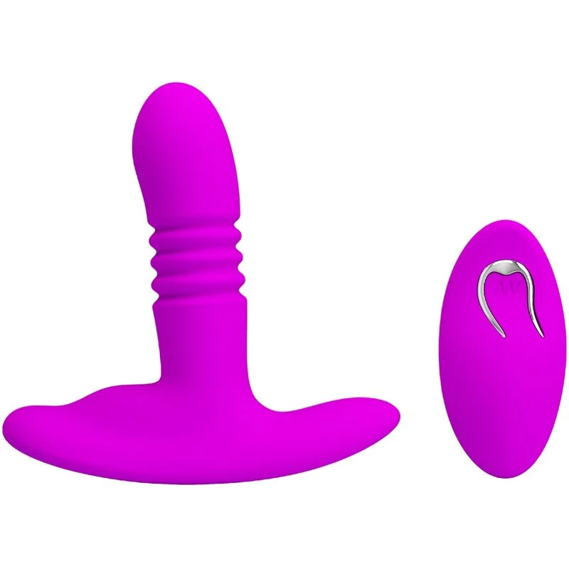 Heather - Vibrating Anal Plug With Up & Down Motion